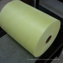 Solvent Resistance E-Glass Yellow Fiberglass Tissue Mat